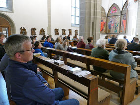 Familiengottesdienst zum Erntedankfest (Foto: Karl-Franz Thiede)